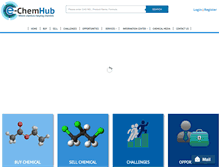 Tablet Screenshot of echemhub.com